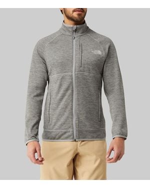 The North Face Canyonlands Nf0A5G9Vdyy Jacket Heather Full Zip Sgn959 - Gray