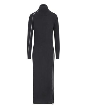 Isabel Marant Gemmy" Zip Knit Dress - Black