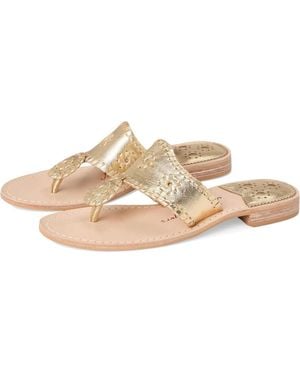 Jack Rogers Jacks 111231Jk01 Sandals Slip-On Slide Ver1217 - Metallic