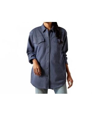 Ariat Mercantile Shirt Jacket - Blue