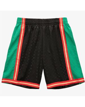 Mitchell & Ness Neapolitan Swingman La Lakers Shorts - Black