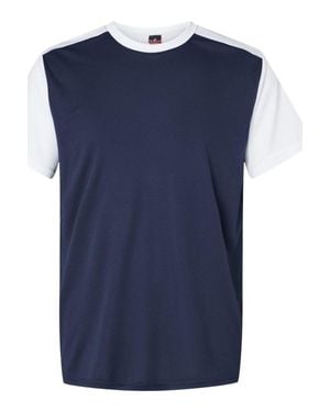 Alleson Athletic Crewneck Baseball Jersey - Blue