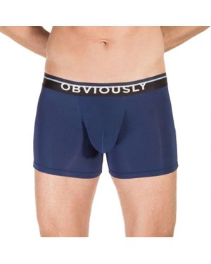 Obviously Primeman 3 Inch Leg Boxer Brief - Blue