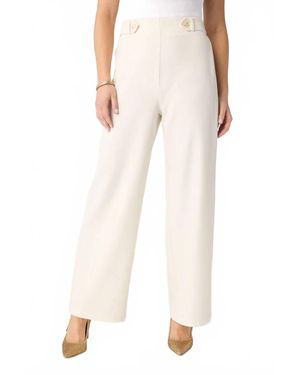 Coco + Carmen Alisah High Waist Dress Pants - Natural
