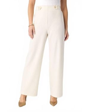 Coco + Carmen Alisah High Waist Dress Pants - Natural