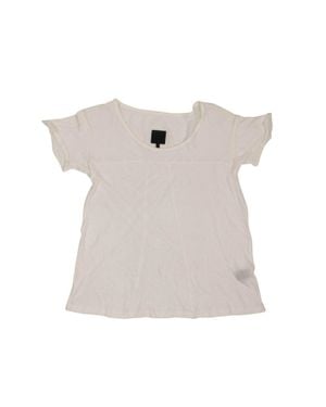 RTA Cotton 'Jewel' Short Sleeves T-Shirt - White