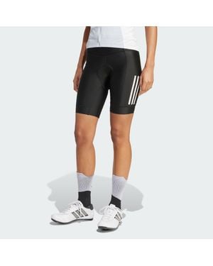 adidas Essentials 3-Stripes Padded Cycling Shorts - Black