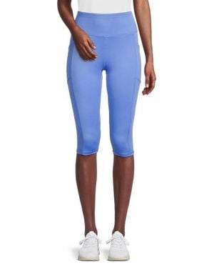 DKNY Balance Compression Capri Legging - Blue