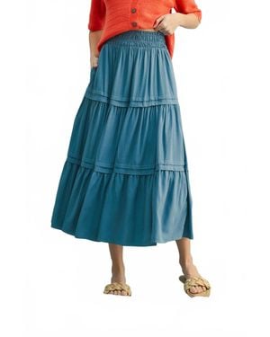 Wishlist Nora Midi Skirt - Blue