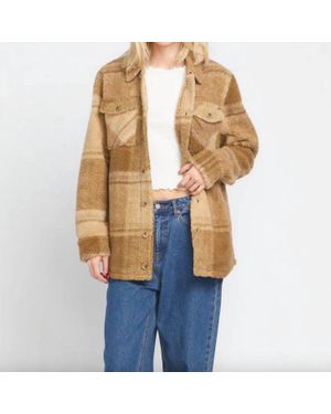 Volcom Silent Sherpa Jacket - Natural