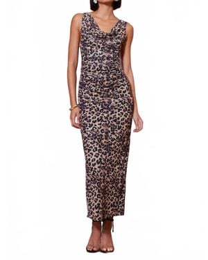 Bishop + Young Natasha Ruched Dress - Red