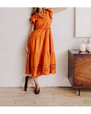 LOVE THE LABEL Romy Dress - Orange