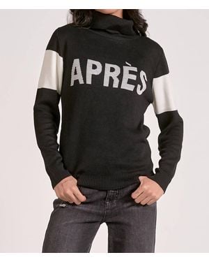 Elan Apres Turtleneck Sweater - Black