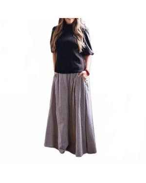 Thml Daphne Puff Sleeve Top - Black