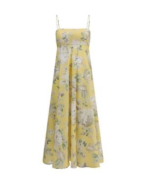 Zimmermann Acacia Midi Dress - White