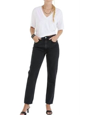 eTica Finn Straight Leg Denim - Black