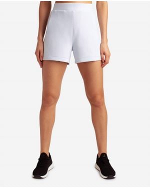 Danskin Scuba Relaxed Fit Shorts - White