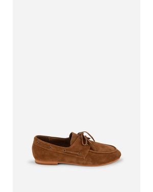 INTENTIONALLY ______ Pixie Boat Shoes - Brown