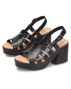 Kork-Ease Paschal Platform Sandal - Black