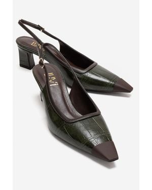 Prologue Shoes Hilda Block Heel Pump - Black