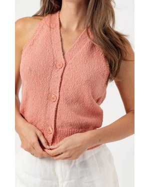 Sundays Zya Vest - Pink