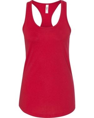 Next Level Ideal Racerback Tank - Red