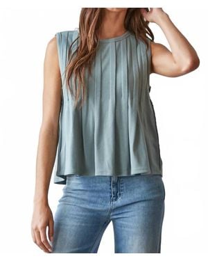 By Together Knit Jersey Top - Blue