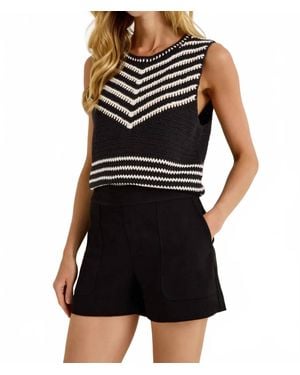 Marie Oliver Mia Waistband Shorts - Black
