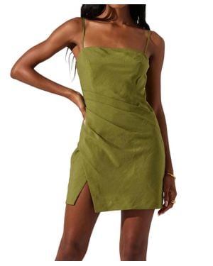 Astr Isadora Dress - Green