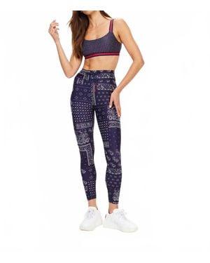 The Upside Vaquero 25In Midi Pant - Blue