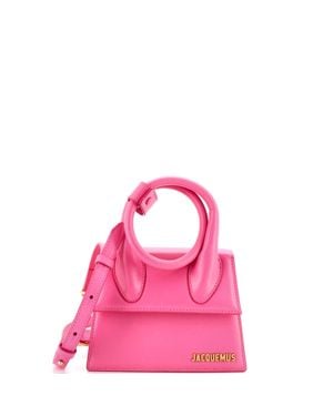 Jacquemus Le Chiquito Noeud Bag Leather - Pink