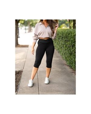 Julia Rose The Lillian Sculpting Crossover Capri - Green