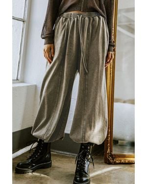 TRUEDAMES Get On Board Knit Jogger - Green