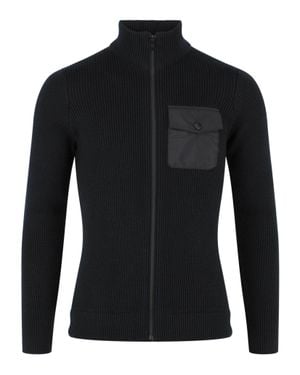 Slowear Zanone Zip Up Jacket - Black