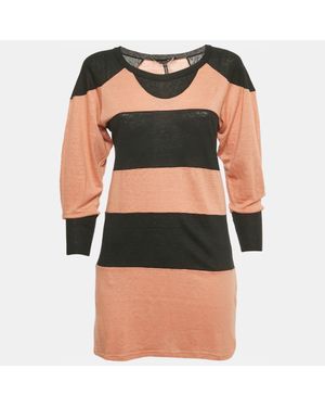 Isabel Marant Striped Knit Top - Black