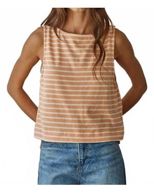 By Together Canaan Striped Top - Blue