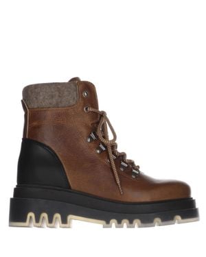 Pajar Vienna Lace-Up Boots - Brown