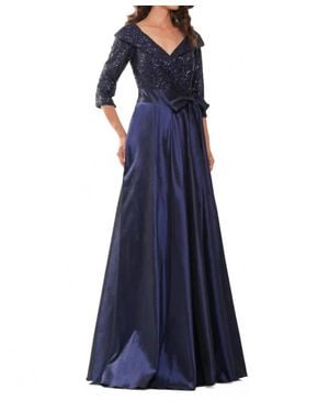 Colors Dress Ellery Gown - Blue