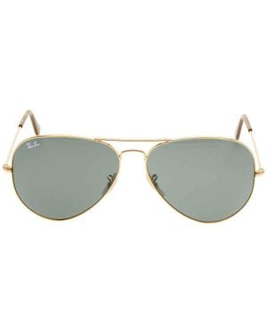 Ray-Ban Ray Ban Aviator Havana Collection G-15 Sunglasses Rb3025 181 62 - Gray