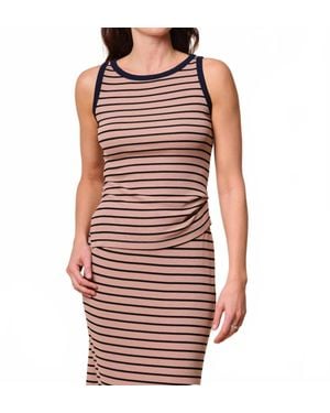 Stateside Striped Tank Top - Red