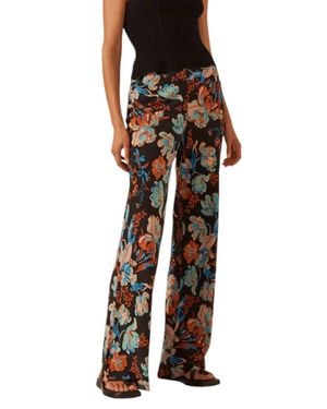 Shona Joy Silk Bias Cut Pants - Black