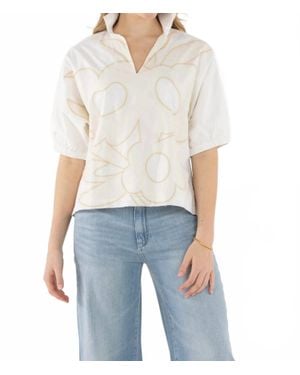 Emily Mccarthy Poppy Top - White
