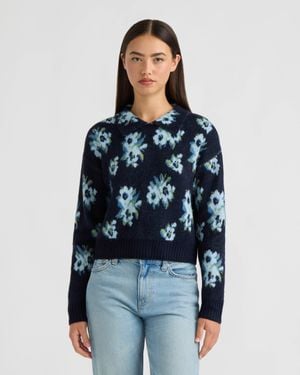 NVLT Collared Sweater - Blue