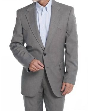 Circle S Suit Jacket - Gray