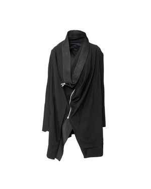 Rick Owens Asymmetrical Jacket - Black