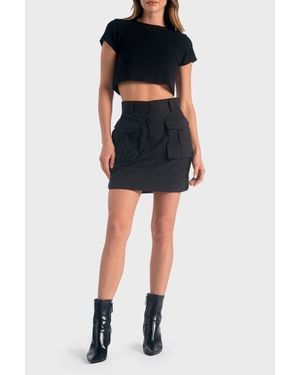 Elan Mini Skirt - Black