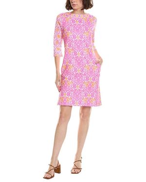 Gretchen Scott Jersey Bateau Breeze East India Dress - Pink