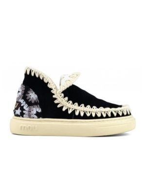 Mou Bold Eskimo Sneakers - Black