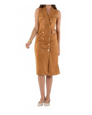 Emily Mccarthy Kelly Dress - Brown