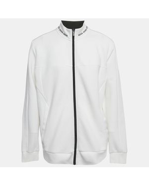 BOSS Jersey Zip-Up Skaz 1 Jacket - White